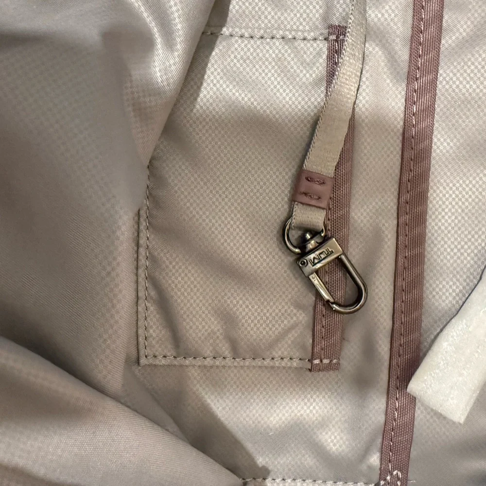 Tumi Harriett Dusty Rose Backpack with Gun Metal Hardware 13” Laptop